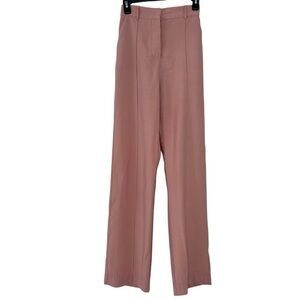 Princess Polly High Waist Front Zip Pants Womens SZ 4 Dusty Pink Barbiecore City